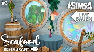 Live Bauen 🐠 SeaFood Restaurant in Die Sims 4 mit Daniel und Chris #3