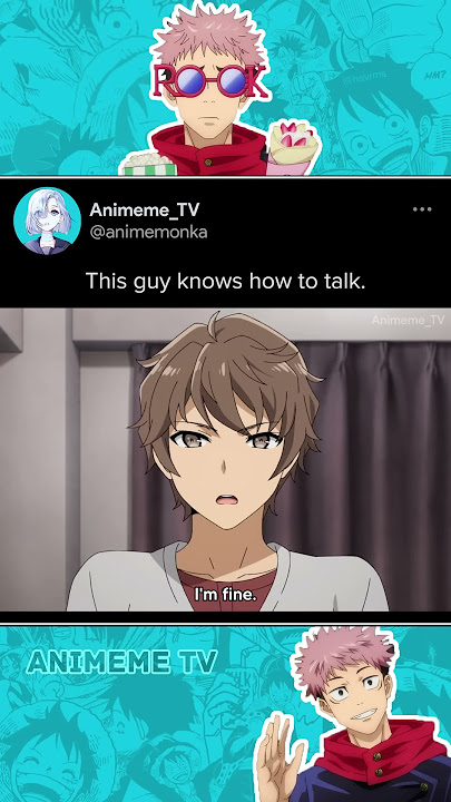 This guy knows how to talk #anime #animemoments