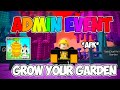 🔴 [LIVE] ADMIN EVENTS in Grow Your GARDEN - *AFK STREAM*