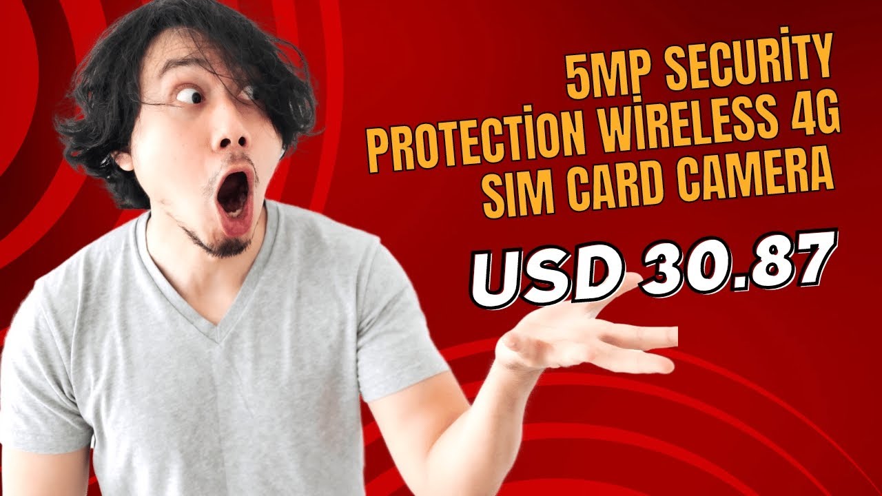Sim Guard 5MP Security Protection Wireless 4G SIM Card Camera Outdoor - YouTube