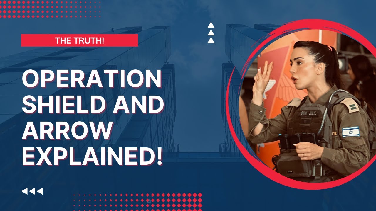 Operation “Shield and Arrow” explained | Israel-Gaza conflict | Orin Julie