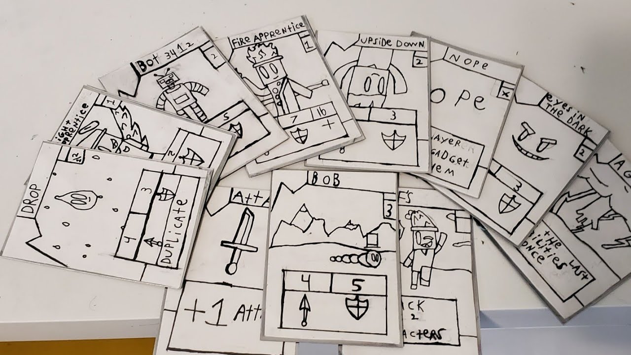 Homemade tcg - YouTube