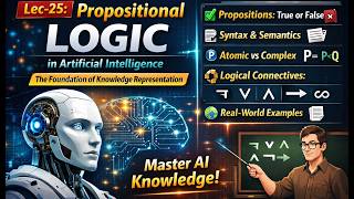 Lec-25 : Propositional Logic in Artificial Intelligence: The Foundation of Knowledge Representation