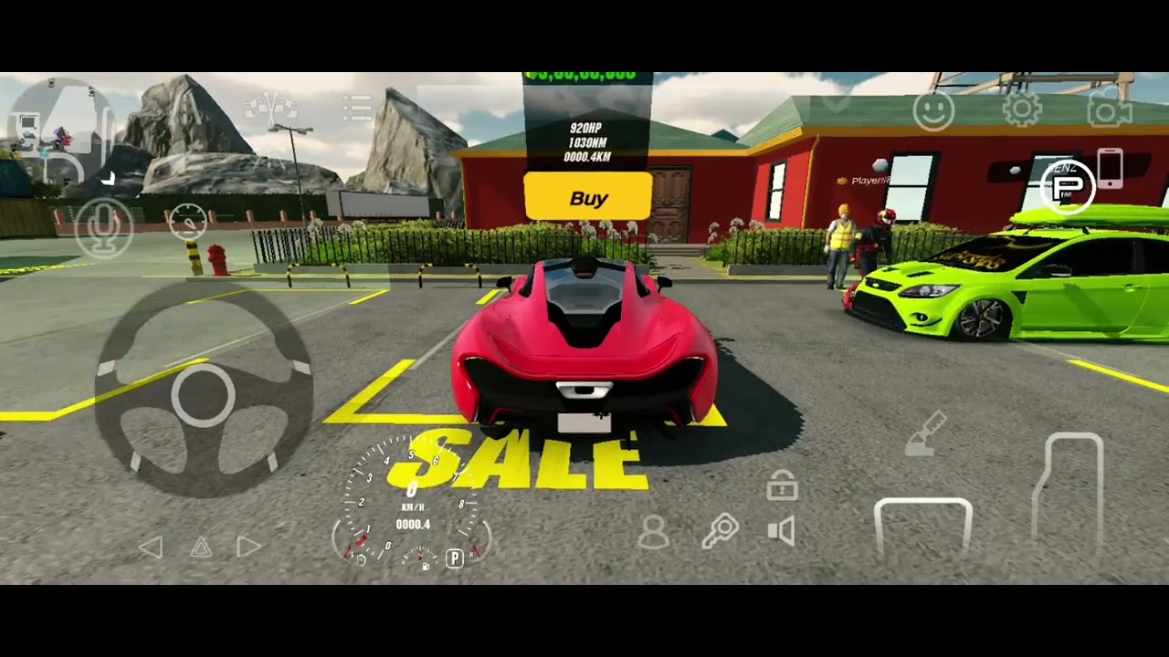 A day in car parking multiplayer I sale maclaren in game.