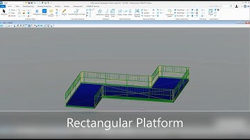 How to create a Rectangular Platform | ProSteel CONNECT Edition