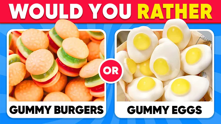 Would You Rather - Gummy Candies Edition 🐾🍬 Quiz Galaxy