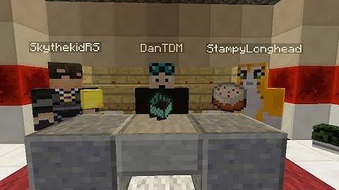 Minecraft Custom Map - Youtuber Collectathon