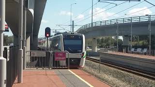 Transperth B-series 55/100 departs Canning Bridge