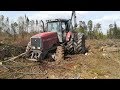 CIĘZKA ZRYWKA DREWNA MASSEY FERGUSON 8160 I JOHN DEERE 7530 PREMIUM/FORESTRY WORK