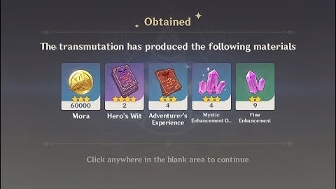 The fastest way to charge Parametric Transformer and get 60k Mora (Genshin Impact)