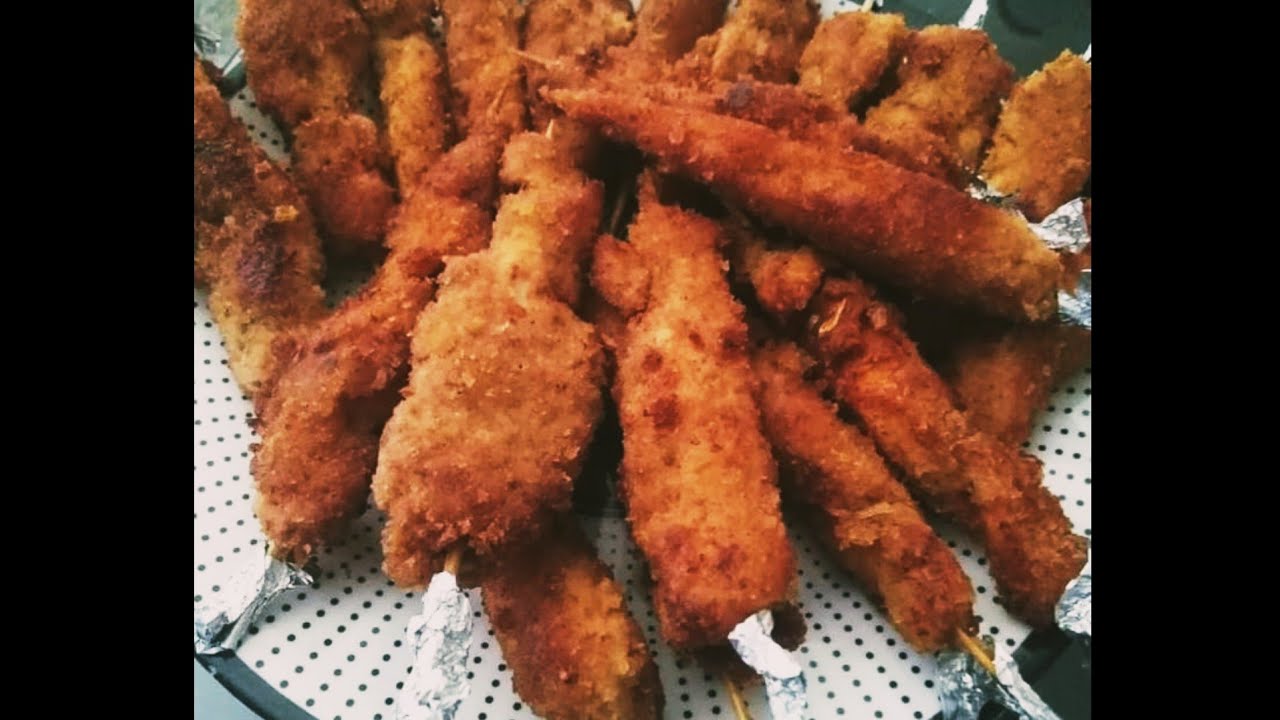 CHICKEN STRIPSBakery style sticks at home Easy chicken marination