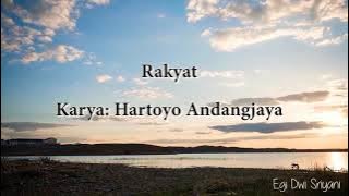 PUISI RAKYAT-Karya:Hartoyo Andangjaya