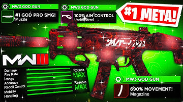 #1 PRO SMG META BEST RIVAL 9 CLASS SETUP in MW3! 👑 (Best Rival 9 Loadout Build Modern Warfare 3)