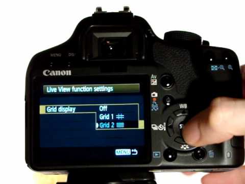 Canon Eos 500D Tutorial Video 13 - Advanced & Custom Menus Part 1 - Youtube