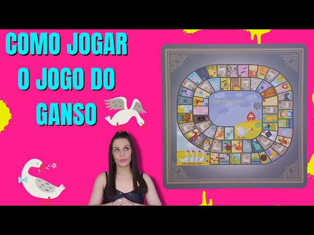 COMO JOGAR O JOGO DO GANSO 