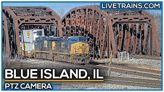🔴 LIVE Trains | Blue Island, Illinois PTZ