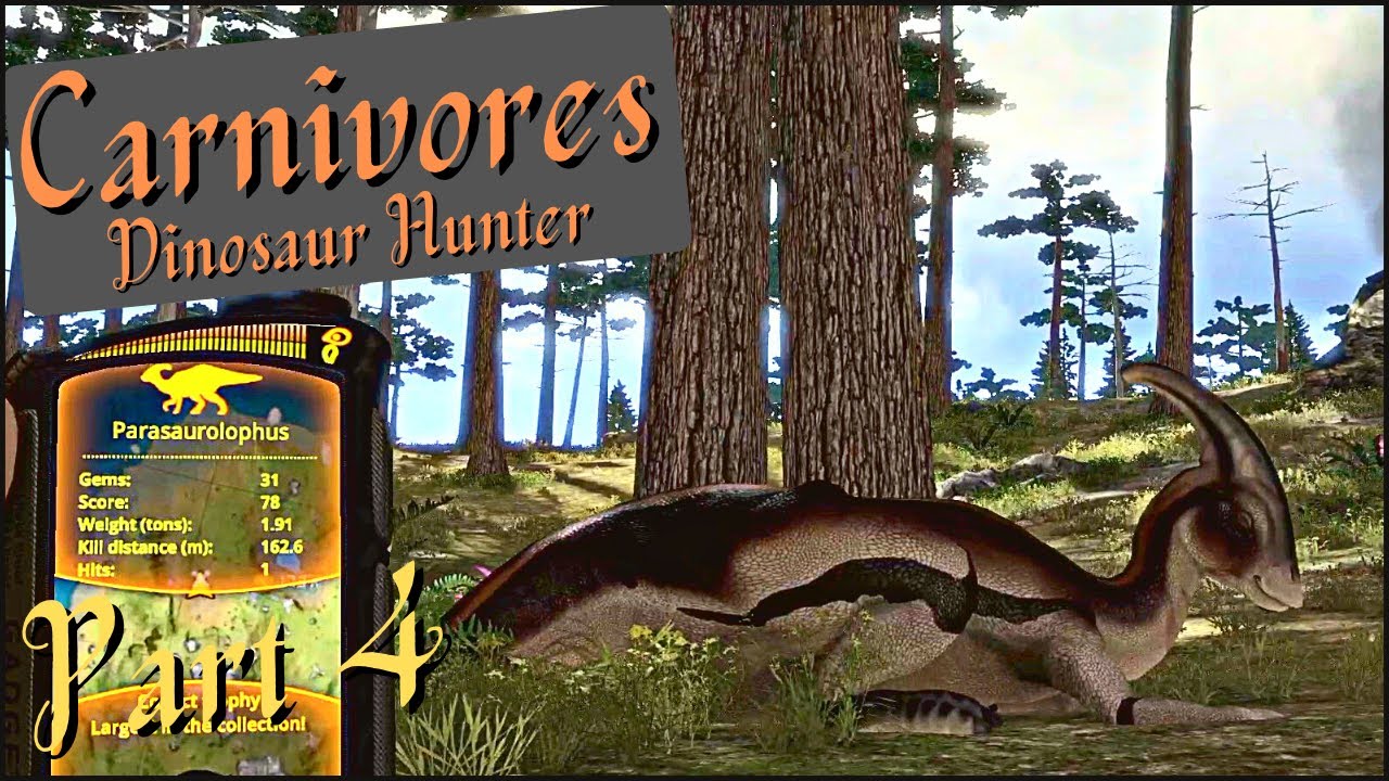 Carnivores Dinosaur Hunt | Part 4 | Exploring the Great Forest | PS4 Pro with Commentary
