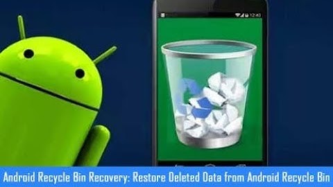 Best Recycle Bin for Android || Restore Deleted Files!