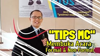 Tips MC Acara Formal & Non Formal