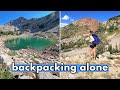 BACKPACKING SOLO: 10 Mile Backpacking Trip Alone