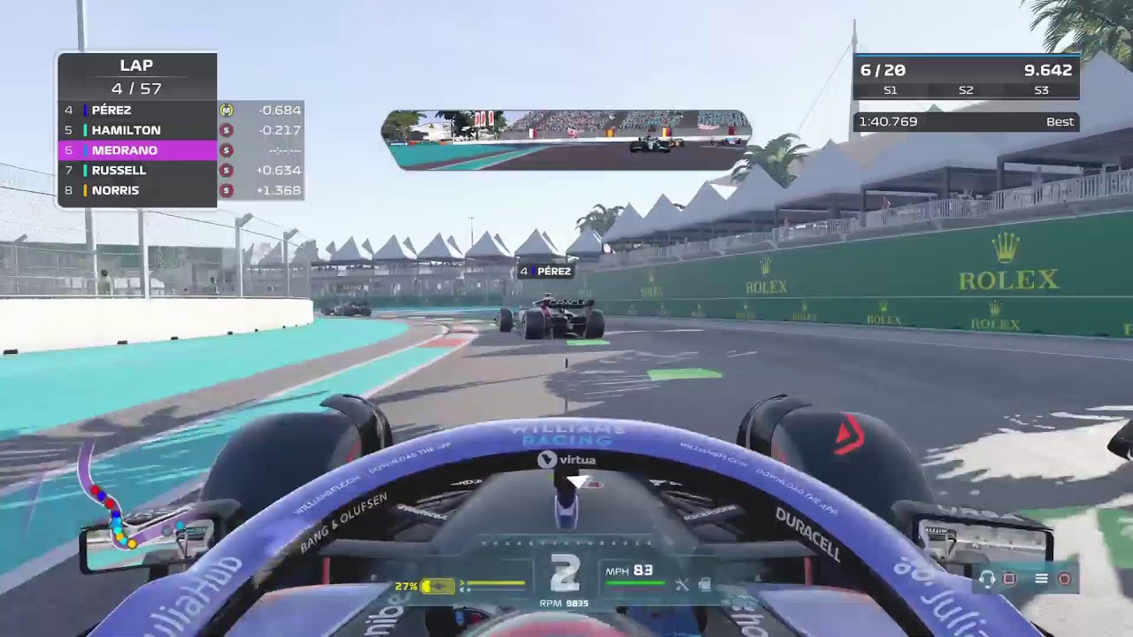 F1 22 miami full race