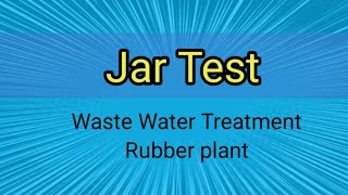 A polymer selection for waste water