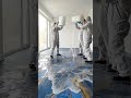This floor is ILLEGAL 😱💎 #epoxy #satisfying
