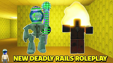 [ UPDATE ] How to Get New 2 Morphs & Badges | Deadly Rails Roleplay ! #roblox #deadrails