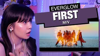 RETIRED DANCER'S REACTION+REVIEW: EVERGLOW "First" M/V!