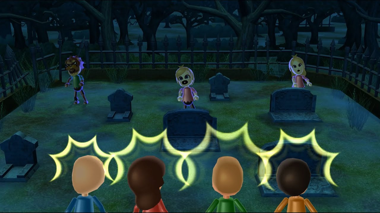 Wii Party Board Game Island Saitama Vs Fumiko Vs Fritz Vs Ren