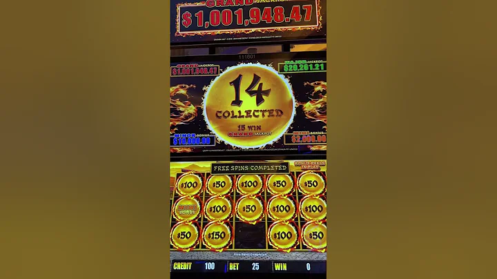 First Spin JACKPOT on $50 Bet  Dragon Link