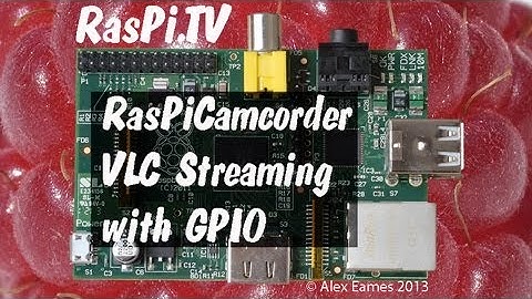 GPIO controlled VLC Streaming RasPiCamcorder to Nexus 7 and Galaxy S2