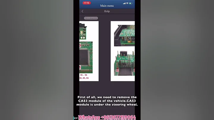 ACDP add remote key for CAS3 CAS3+. WhatsApp+8613877159064