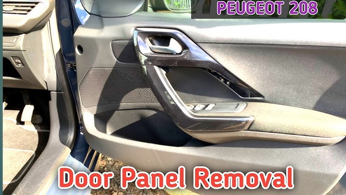 Peugeot #208 How to replace a #wing #mirror #indicator lens and mirror 
