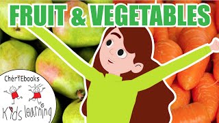 FRUITS VEGETABLE Names for Toddlers – Baby’s First Words with Little Ms Rachel