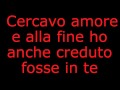 Cercavo amore - Emma marrone TESTO / LYRICS