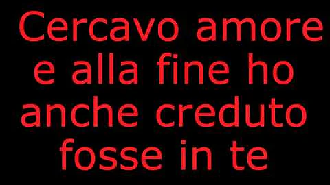 Cercavo amore - Emma marrone TESTO / LYRICS