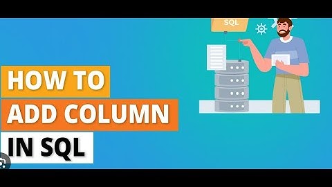 SQL | How to add a column if not exist in table