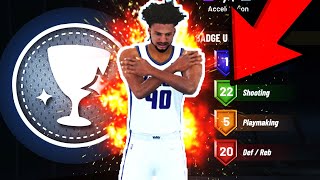 NEW NBA 2k22 Rebounding Wing Build That NO ONE Knows About!