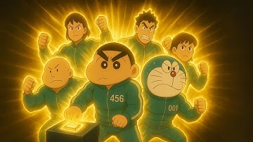 Shinchan & Doraemon In Squid Game (Part 2)