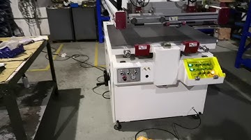 Servo motor semi automatic screen printing machine PSA-8060