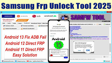 One click FRP bypass 2025 - SamFw 4.9 Samsung Frp tool