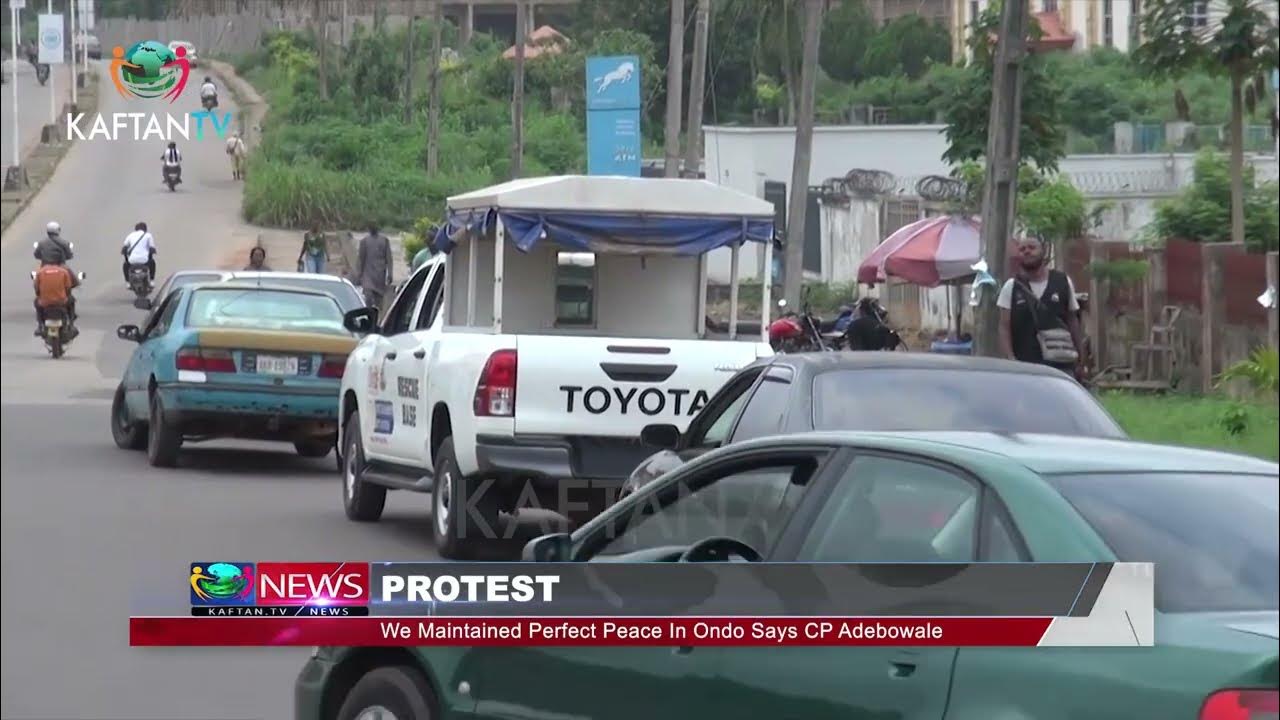 NEWS:  We Maintained Perfect Peace In Ondo Says CP Adebowale
