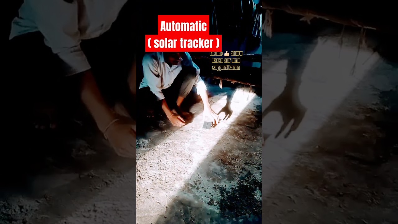 automatic solar tracker 🌞//