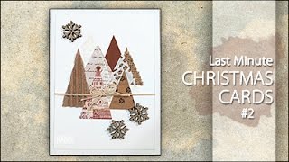 Last Minute Christmas Cards #2