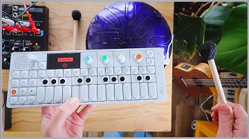 OP-1 Sampling a Steel Tongue Drum