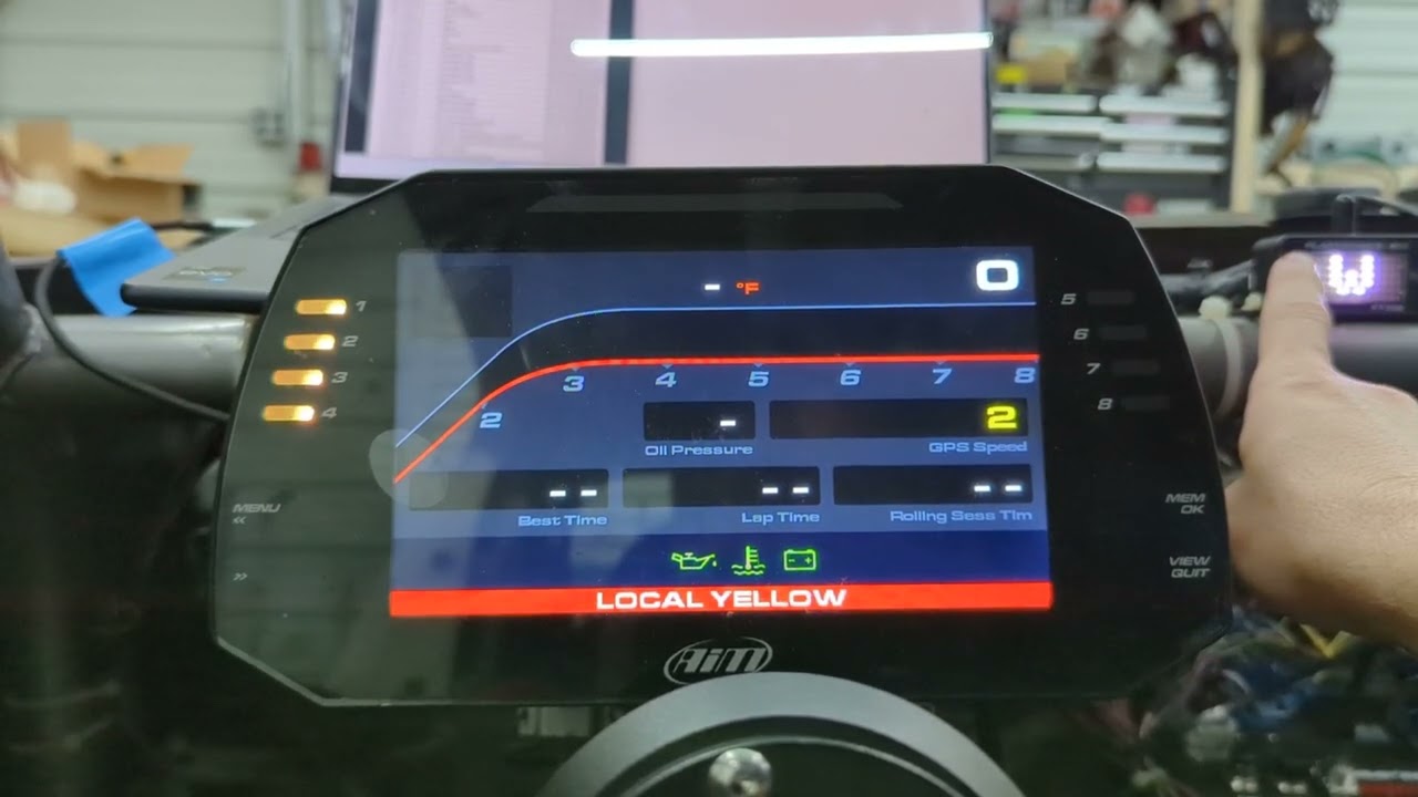 Flagtronics and AiM MXG 1.2 integration