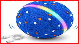 Interactive Dog Ball Toy with 3 Play Modes and Colorful Lights