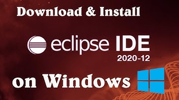 How to Download and Install Eclipse IDE 2020.12 on windows 7 || For Java developers