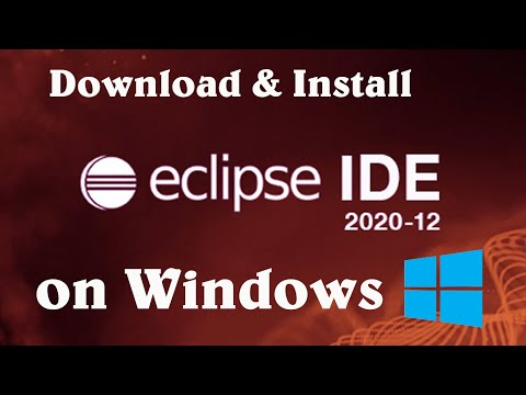 ვიდეო: როგორ გადმოვწერო და დავაინსტალირო Eclipse Windows 7-ზე?